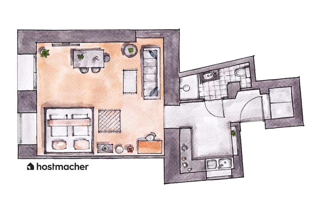 Neat Studio Steps To Center By Hm فيينا المظهر الخارجي الصورة